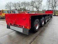 1999 goldhofer spzdl6-60/80 oplegger platform - afbeelding 12 van  29