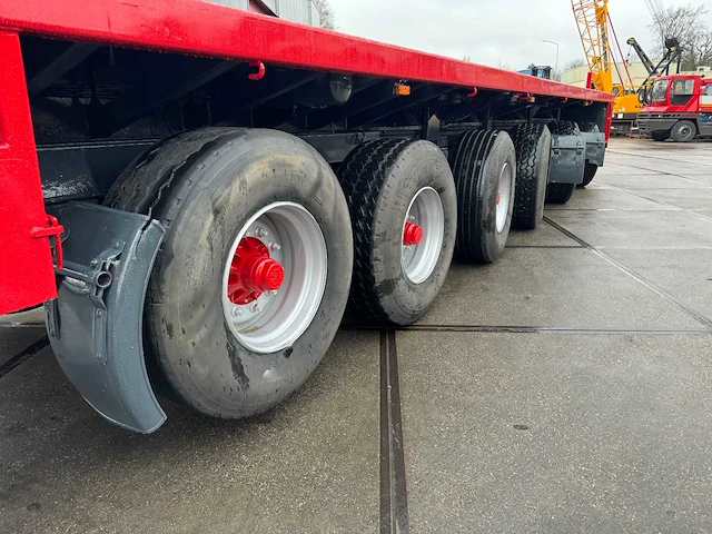 1999 goldhofer spzdl6-60/80 oplegger platform - afbeelding 5 van  29