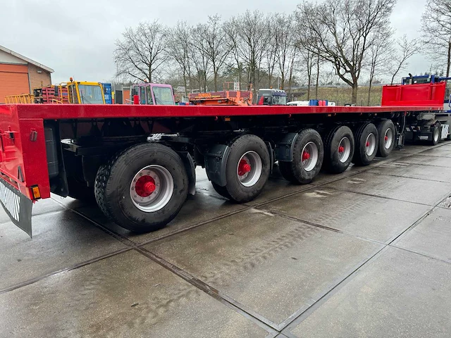 1999 goldhofer spzdl6-60/80 oplegger platform - afbeelding 26 van  29