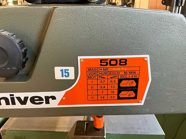 1999 gomad fds tafel- en spilfreesmachine - afbeelding 5 van  16