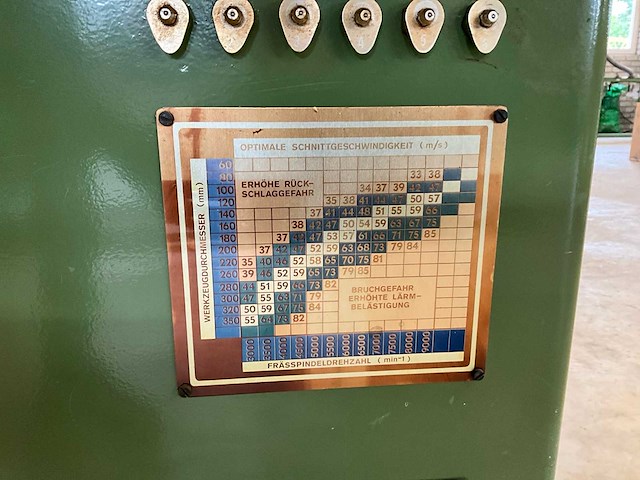 1999 gomad fds tafel- en spilfreesmachine - afbeelding 16 van  16