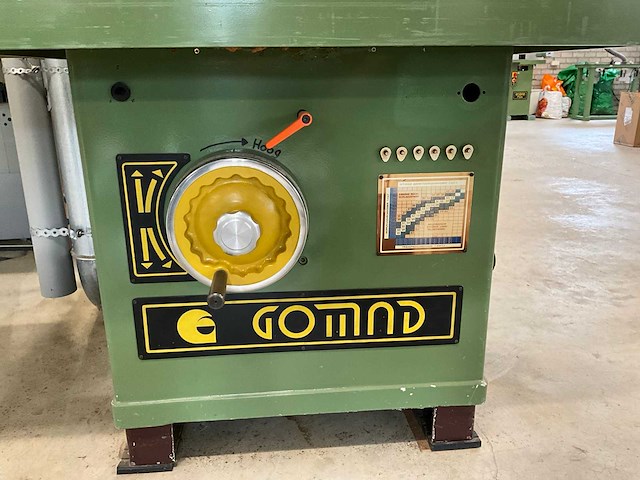 1999 gomad fds tafel- en spilfreesmachine - afbeelding 15 van  16