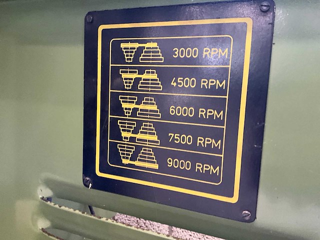1999 gomad fds tafel- en spilfreesmachine - afbeelding 8 van  16