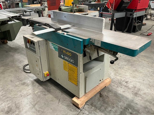 1999 griggio fs430 gecombineerde vlakvandiktebank - afbeelding 1 van  12