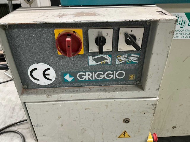 1999 griggio fs430 gecombineerde vlakvandiktebank - afbeelding 4 van  12