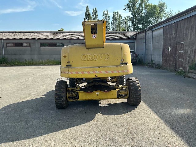 1999 grove gt141da zelfrijdende telescoophoogwerker met werkplatform - afbeelding 34 van  37