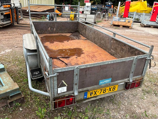 1999 hapert hapa 2057 12 r 13/12 aanhangwagen - afbeelding 10 van  12
