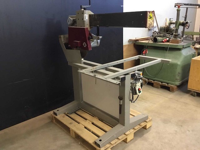 1999 harwi 625 h radiaalafkortzaagmachine - afbeelding 2 van  8