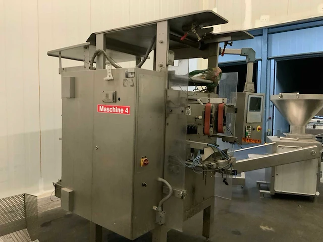1999 hassia flexibag 55/38 verticale folie vorm / vul en sealmachine - afbeelding 4 van  5