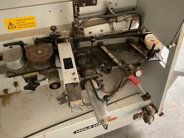 1999 holzher 1411 kantenaanlijmmachine - afbeelding 9 van  13