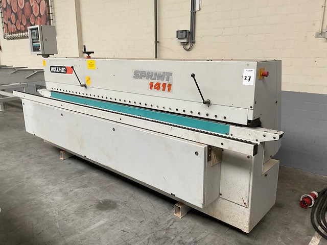 1999 holzher 1411 kantenaanlijmmachine - afbeelding 6 van  13