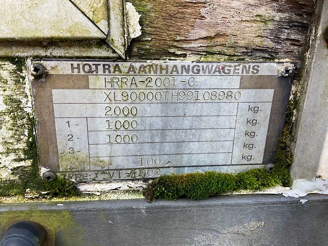 1999 hotrarijs vt 2000 s paardentrailer - afbeelding 3 van  11