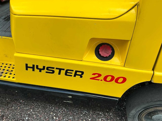 1999 hyster h2.00xm vorkheftruck - afbeelding 4 van  12