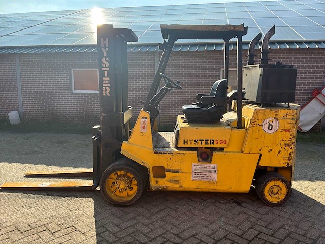 1999 hyster s5.50xls vorkheftruck - afbeelding 13 van  15