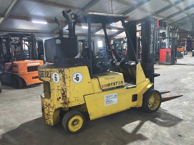 1999 hyster s5.50xls vorkheftruck - afbeelding 10 van  14
