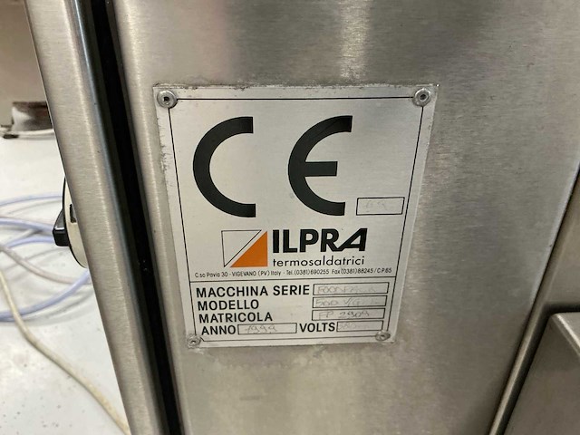 1999 ilpra 500 vigtr cupjes sealmachine / vergasmachine - afbeelding 3 van  11