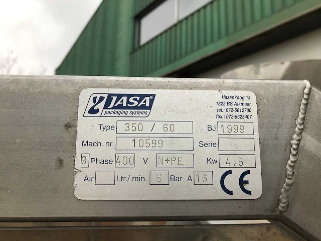 1999 jasa verpakker 350/60 - afbeelding 1 van  10
