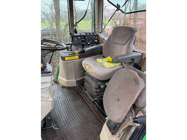 1999 john deere 6610 pq vierwielaangedreven landbouwtractor - afbeelding 2 van  12