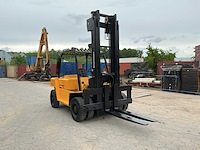 1999 jungheinrich dfg75 vorkheftruck - afbeelding 2 van  8