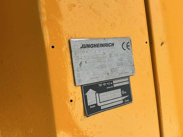 1999 jungheinrich dfg75 vorkheftruck - afbeelding 8 van  8