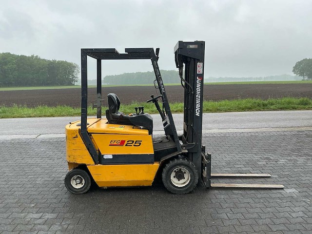 1999 jungheinrich efg 25 vorkheftruck - afbeelding 6 van  7