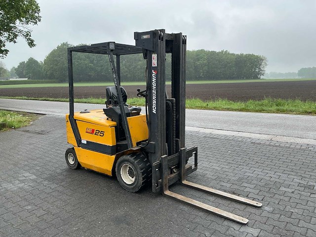 1999 jungheinrich efg 25 vorkheftruck - afbeelding 7 van  7