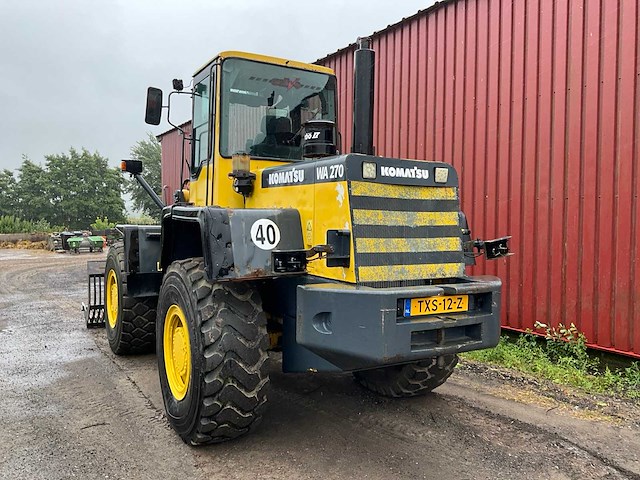 1999 komatsu wa270 - 3 shovel / wiellader - afbeelding 31 van  36