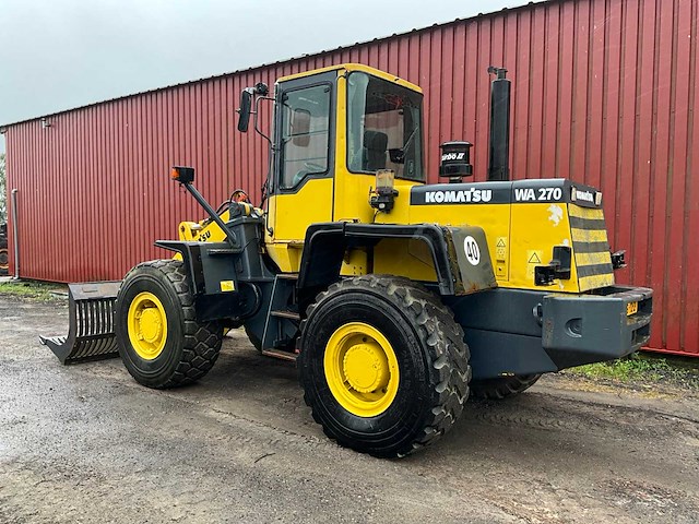 1999 komatsu wa270 - 3 shovel / wiellader - afbeelding 3 van  36