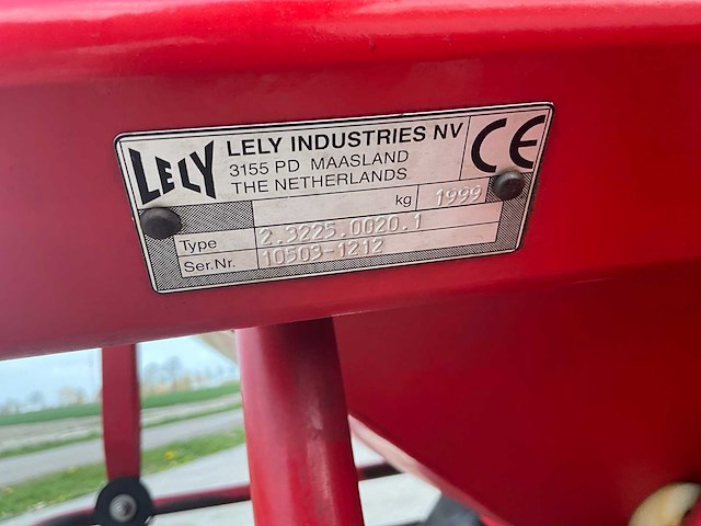 1999 lely centerliner sl kunstmeststrooier - afbeelding 11 van  21