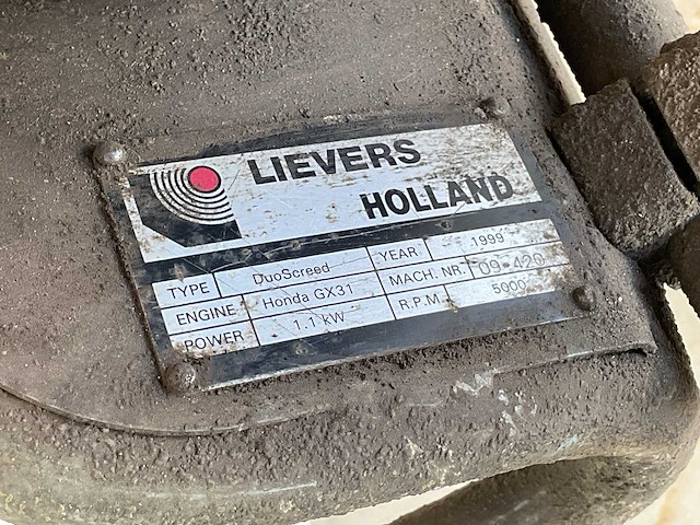 1999 lievers duoscreed trilbalk - afbeelding 8 van  8