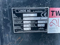 1999 linde e14 vorkheftruck - afbeelding 20 van  27