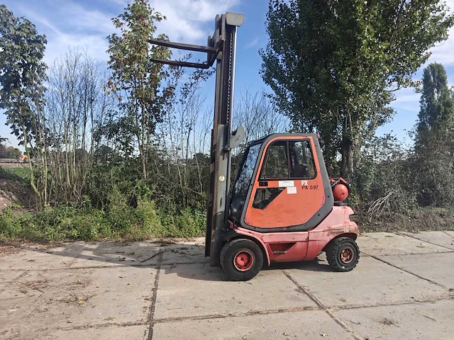 1999 linde h25t-03 lpg heftruck – 2.500kg. - afbeelding 1 van  24