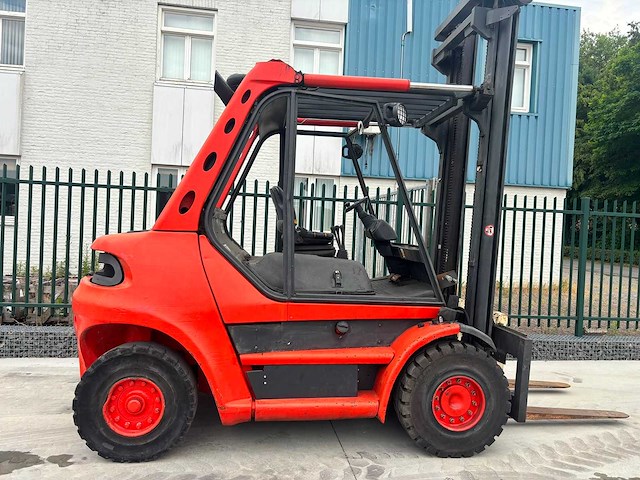 1999 linde h60d-02 vorkheftruck - afbeelding 2 van  7