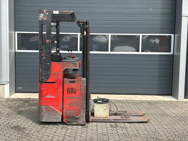 1999 linde l16 r03 elektrische zitstapelaar - afbeelding 4 van  10