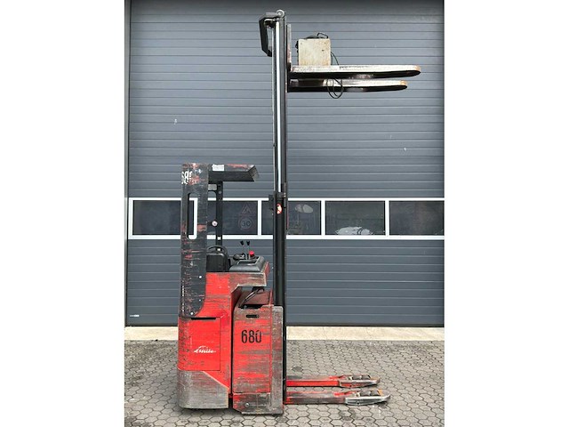 1999 linde l16 r03 elektrische zitstapelaar - afbeelding 5 van  10