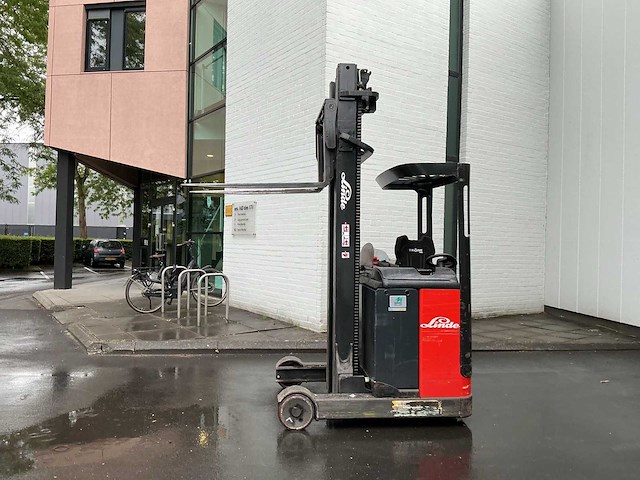 1999 linde r14 reach truck - afbeelding 6 van  10