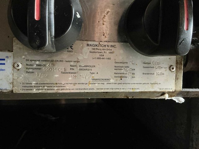 1999 magikitch’n rmb-ce 48 grill- en bakplaat - afbeelding 5 van  14