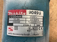 1999 makita 9049s haakse slijpmachine - afbeelding 2 van  2