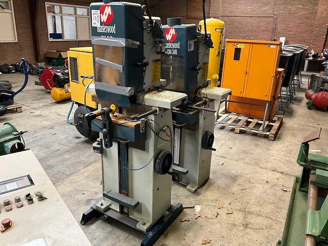 1999 masterwood om340 pen/gatmachine (2x) - afbeelding 6 van  10