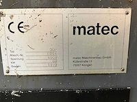 1999 matec 30p cnc universele bewerkingscentra - afbeelding 9 van  17