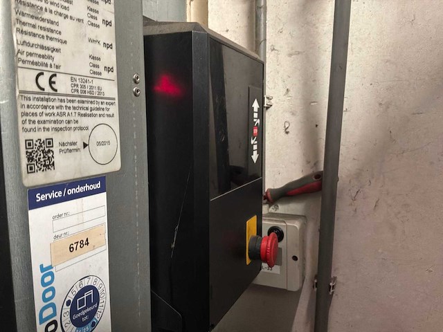 1999 maviflex openflex industriële snelloopdeur 3000x3000mm - afbeelding 2 van  11