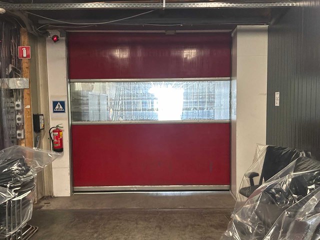 1999 maviflex openflex industriële snelloopdeur 3000x3000mm - afbeelding 1 van  11