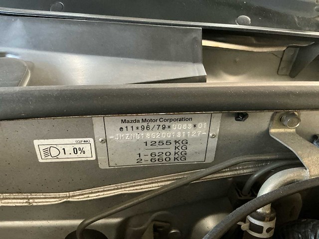 1999 mazda mx-5 1.6i touring cabriolet - afbeelding 32 van  38