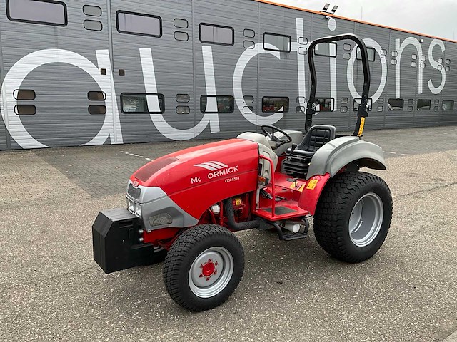 1999 mc cormick gx45h 4wd hydrostatische minitractor - afbeelding 1 van  31