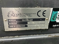 1999 mep falcon 250 afkortcirkelzaagmachine - afbeelding 7 van  8