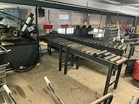1999 mep shark 320 sxi duty horizontale lintzaagmachine met 2× rollenbaan - afbeelding 9 van  18