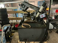 1999 mep shark 320 sxi duty horizontale lintzaagmachine met 2× rollenbaan