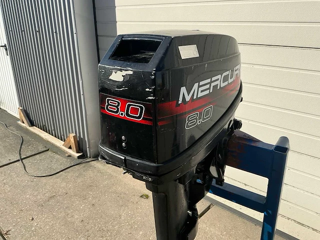 1999 mercury 8 pk 2 takt langstaart buitenboordmotor - afbeelding 3 van  8