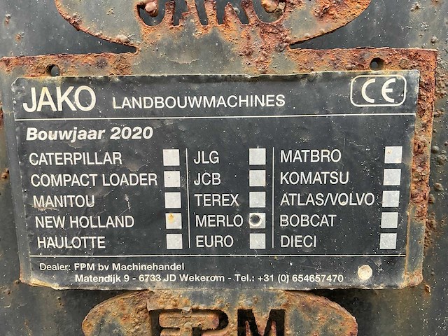 1999 merlo p26.6spt verreiker - afbeelding 2 van  26