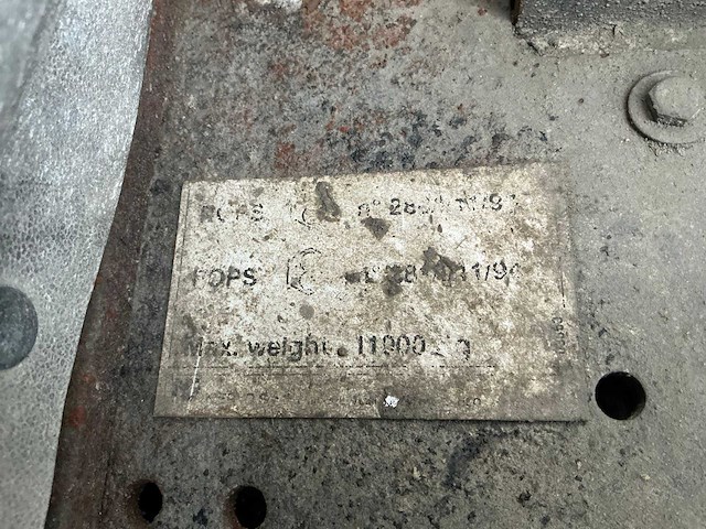 1999 merlo p60.10-ev verreiker - afbeelding 30 van  36